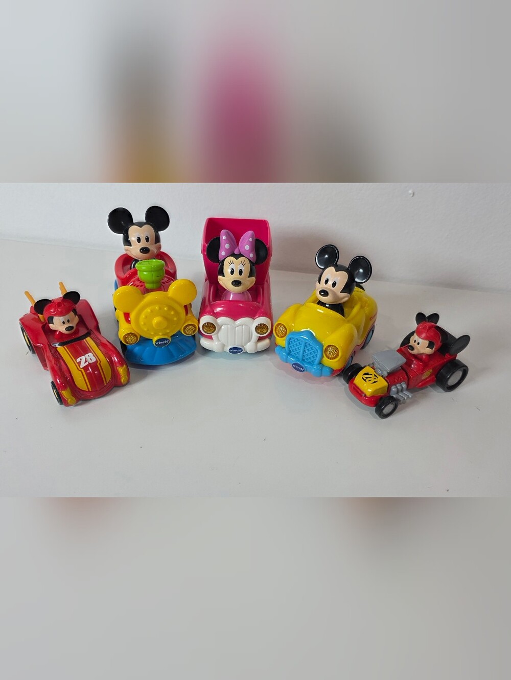 Mickey Mouse Car Lot